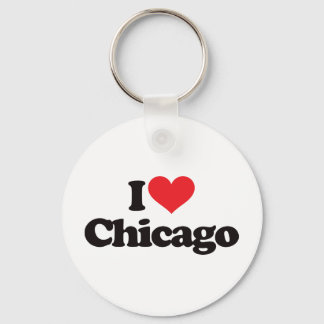 I Love Chicago Key Ring