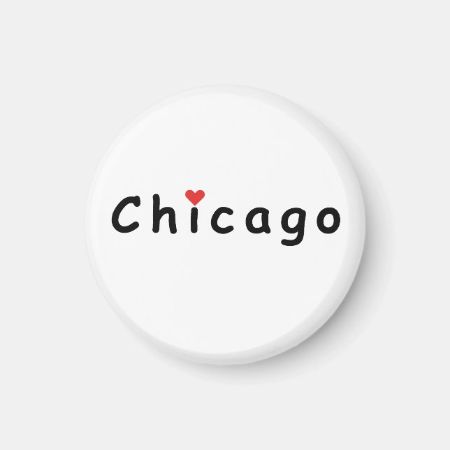 I love Chicago Magnet (Front)