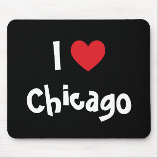 I Love Chicago Mouse Mat