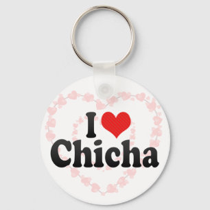 I Love Chicha Key Ring