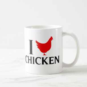 I Love Chicken Coffee Mug