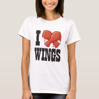 I Love Chicken Wings T-Shirt