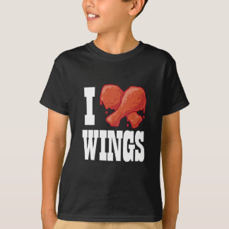 I Love Chicken Wings T-Shirt