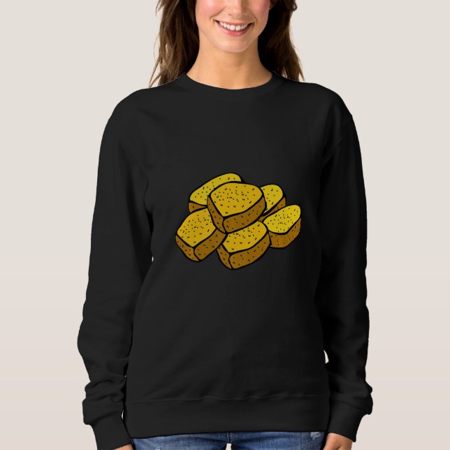 I Love Chickens Especially When Fried Fried Chicke Sweatshirt (Front)