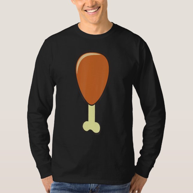 I Love Chickens Especially When Fried Fried Chicke T-Shirt (Front)