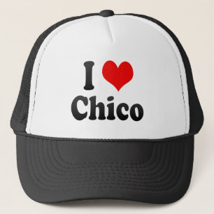 I Love Chico, United States Trucker Hat