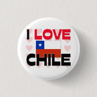 I Love Chile 3 Cm Round Badge