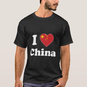 I Love China I Heart China Chinese T-Shirt