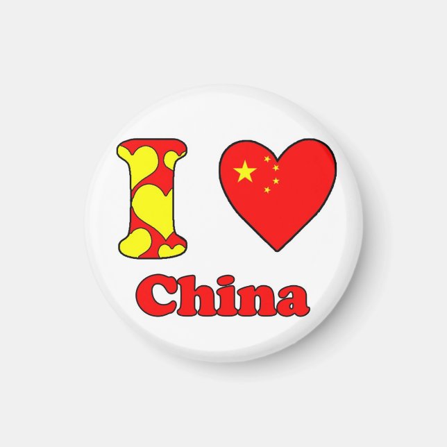 I love China magnet (Front)