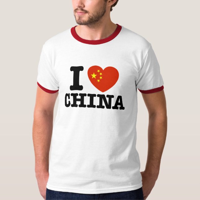 I Love China T-Shirt (Front)