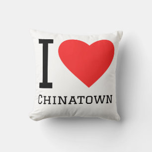 I love Chinatown Cushion