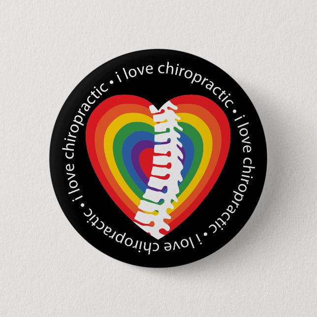 I Love Chiropractic Buttons (Front)