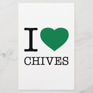 I LOVE CHIVES FLYER
