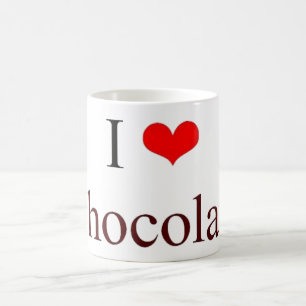 I love chocolate coffee mug