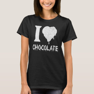I Love Chocolate   Food   Eater Graphic T-Shirt