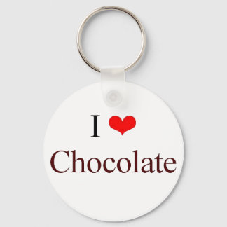 I love Chocolate Key Ring