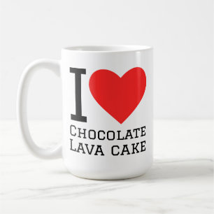 I love chocolate lava cake coffee mug