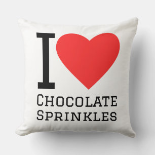 I love chocolate sprinkle cushion