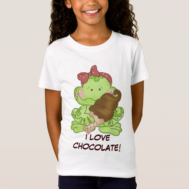I Love Chocolate t-shirt (Front)