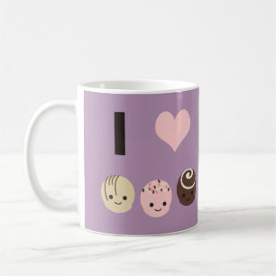 I Love Chocolate truffles Coffee Mug