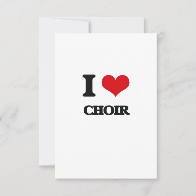 I love Choir (Front)