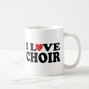 I Love Choir Coffee Mug