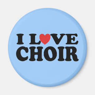 I Love Choir Magnet