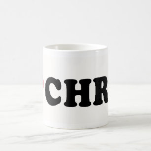 I LOVE CHRIS COFFEE MUG