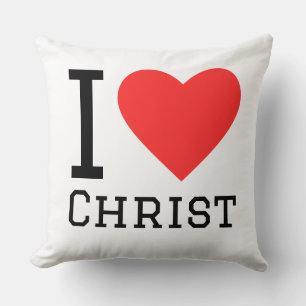 I love Christ Cushion
