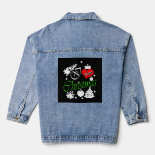 I Love Christmas    Denim Jacket