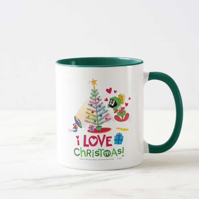 I Love Christmas - MARVIN THE MARTIAN™ Mug (Right)