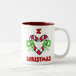 I Love Christmas Mug