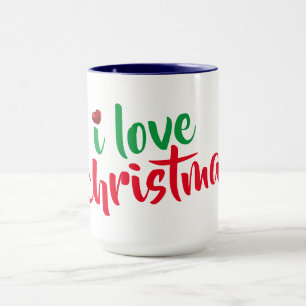 I love christmas mug funnychristmas holidays gift