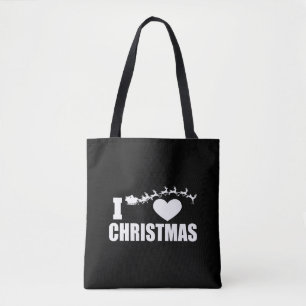 I love Christmas Tote Bag