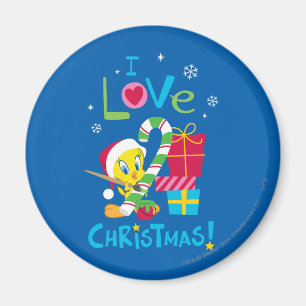 I Love Christmas - TWEETY™ Magnet