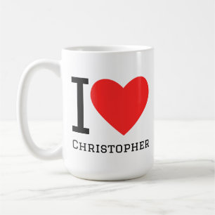 I love Christopher Coffee Mug