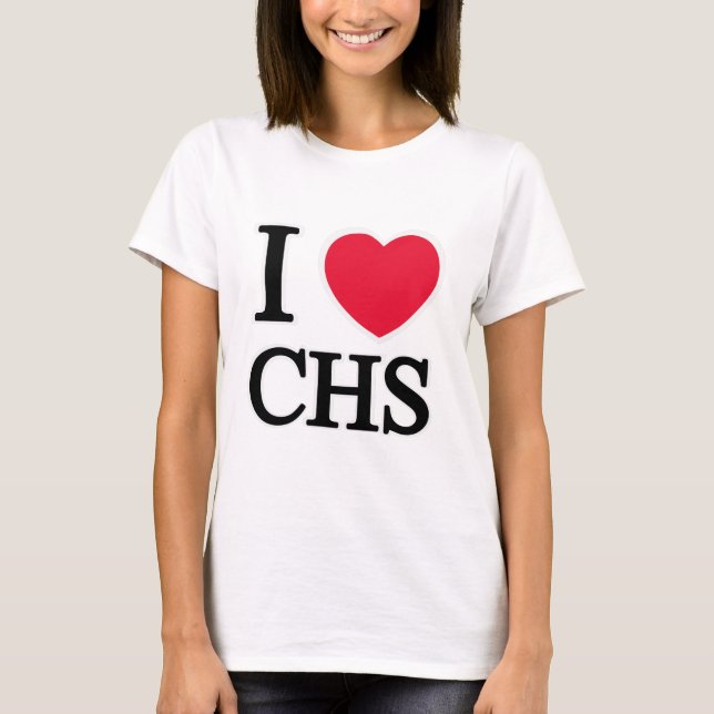 I Love CHS T-Shirt (Front)