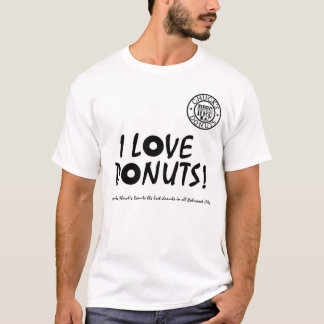 I Love Chucks Doughnuts in Redwood City Shirt 24