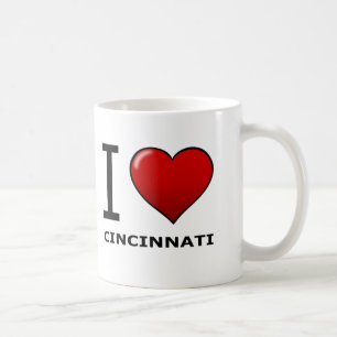I LOVE CINCINNATI,OH - OHIO COFFEE MUG