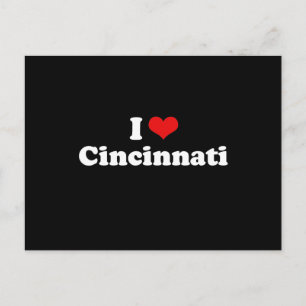 I LOVE CINCINNATI POSTCARD