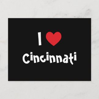 I Love Cincinnati Postcard