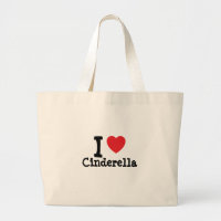 I love Cinderella heart T-Shirt
