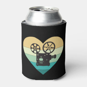 I Love Cinema Retro Movie Projector Can Cooler