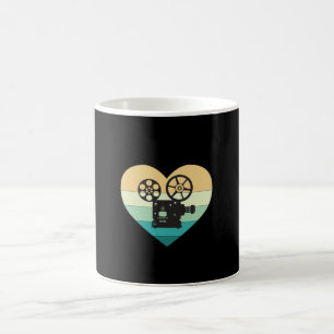 I Love Cinema Retro Movie Projector Coffee Mug