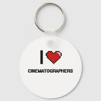 I love Cinematographers Key Ring