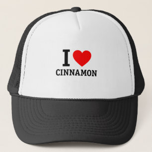 I Love Cinnamon Trucker Hat