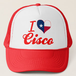 I Love Cisco, Texas Trucker Hat