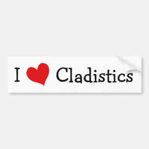 I Love Cladistics Bumper Sticker
