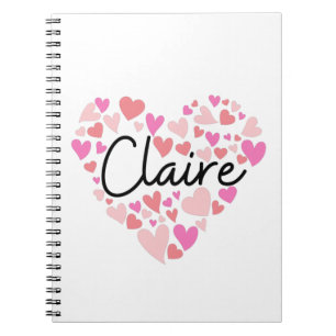 I love Claire Notebook