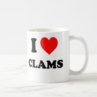 I love Clams Coffee Mug